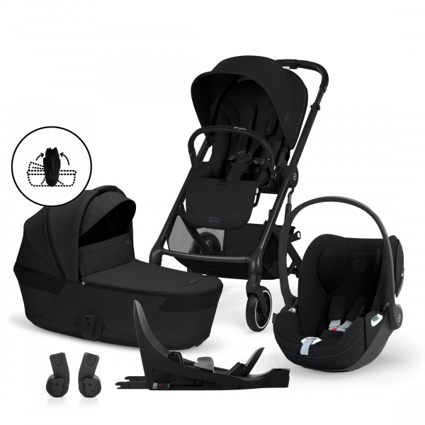 CYBEX Gold Balios 2026 4in1 �sszecsukhat� m�zessel - Moon Black / Sepia Black